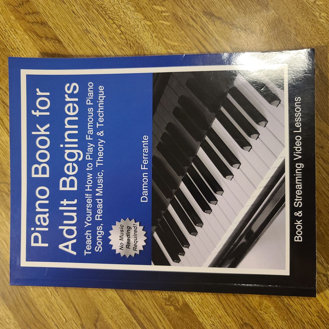 Piano Book for Adult Beginners