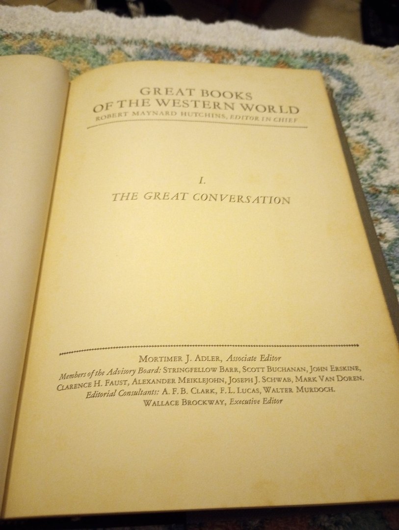 The great conversation 