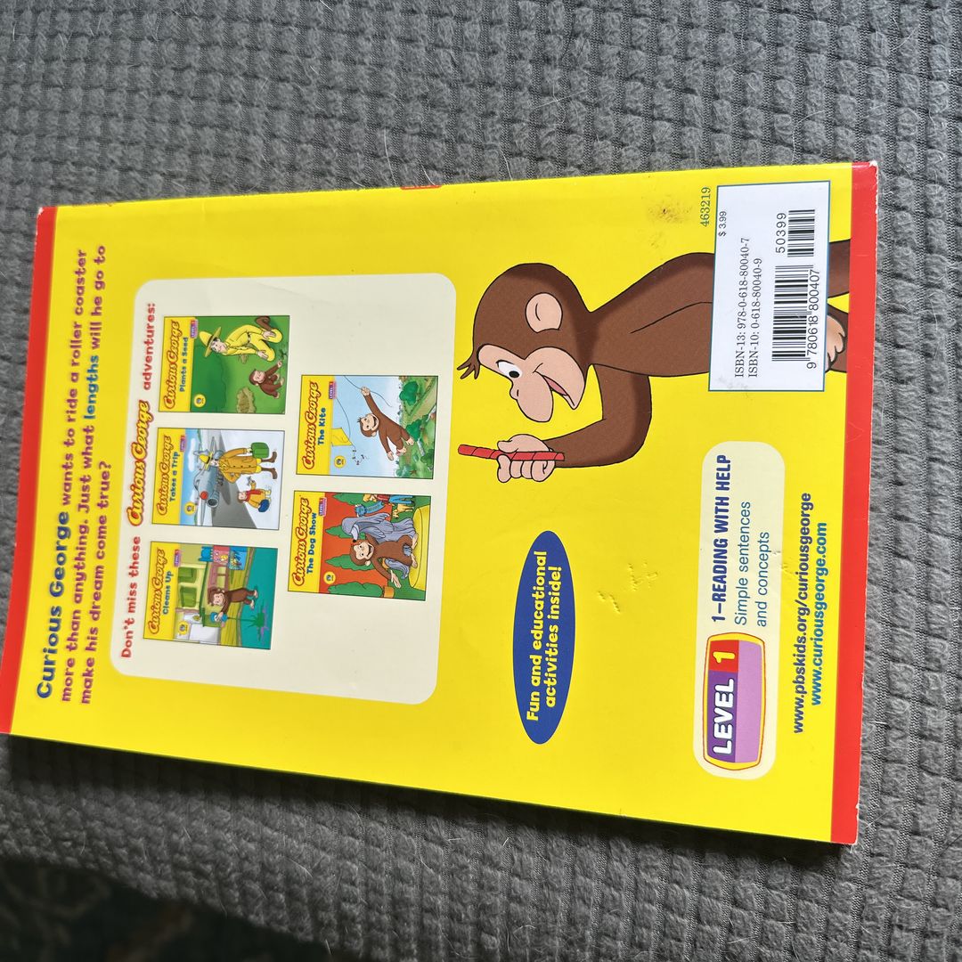 Curious George Roller Coaster (CGTV Reader)