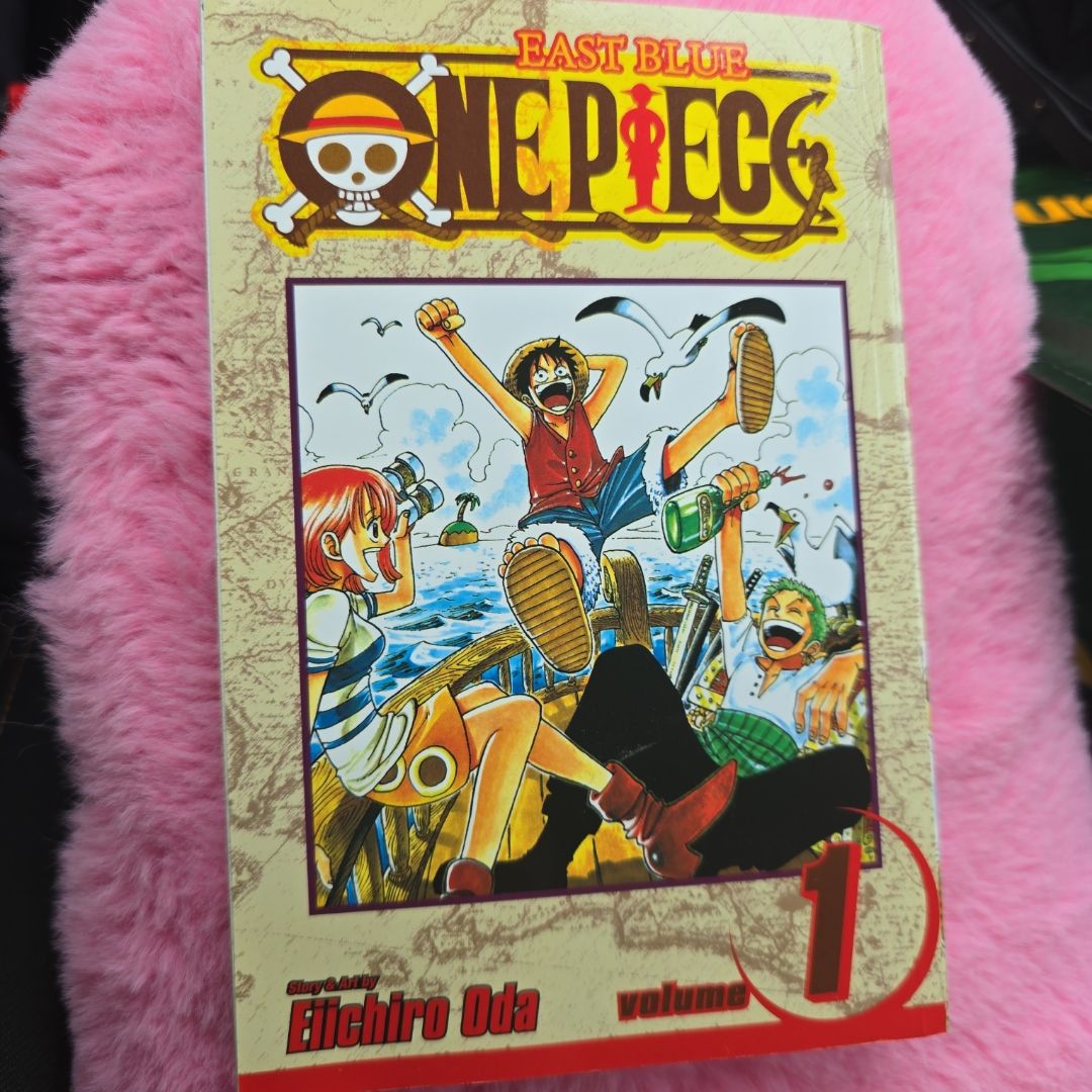One Piece, Vol. 1 (first print, foil) by Eiichiro Oda, Paperback