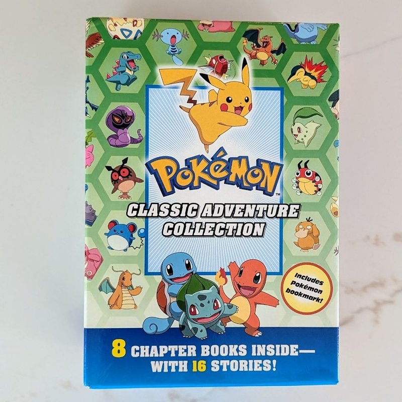 Pokemon Classic Adventure Collection Box Set (8 Books) by