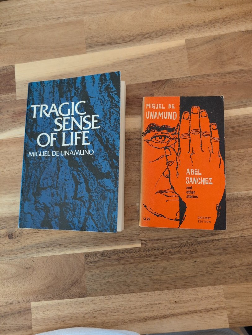 Lot of 2: Tragic Sense of Life & Abel Sanchez and Other Stories