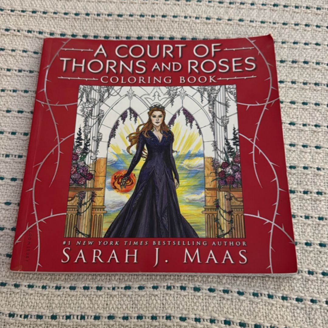 A Court of Thorns and Roses Coloring Book