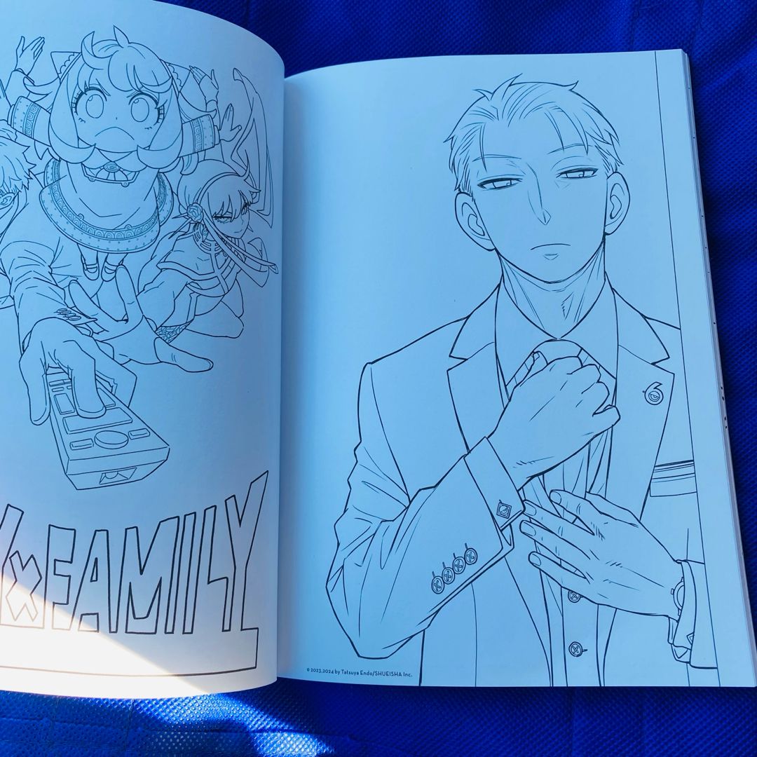Spy X Family: the Official Coloring Book