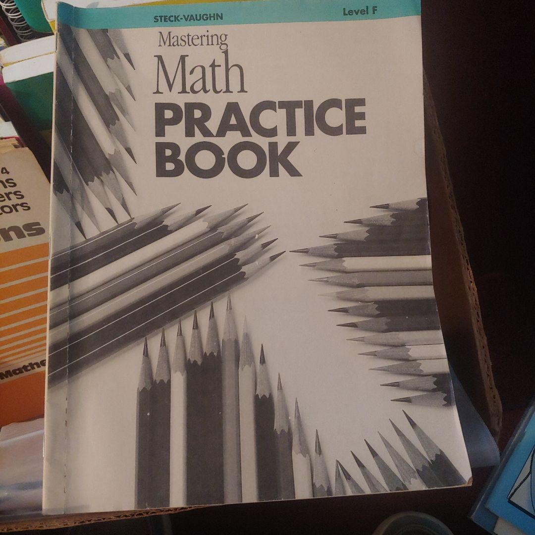 Mastering Math Practice Bk F 1994