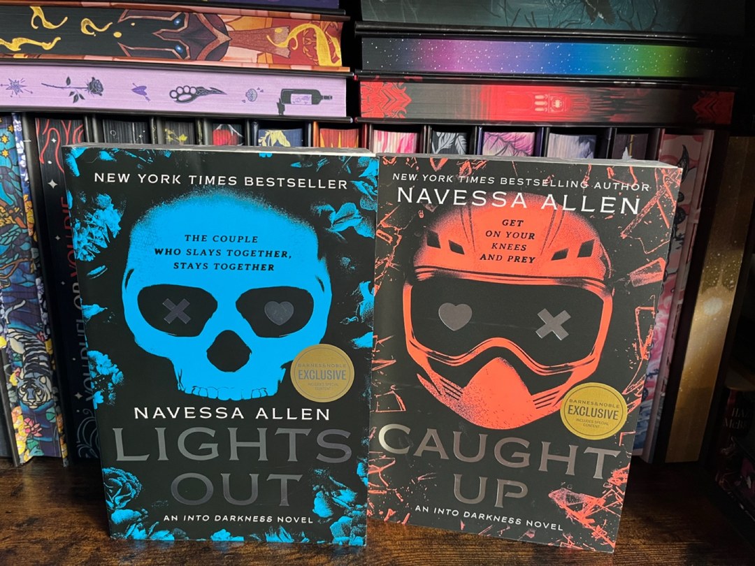 Lights out & Caught Up B&N Exclusive Navessa Allen New 