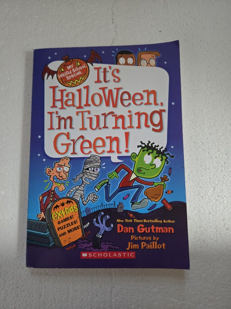 It is Halloween, I Am Turning Green!