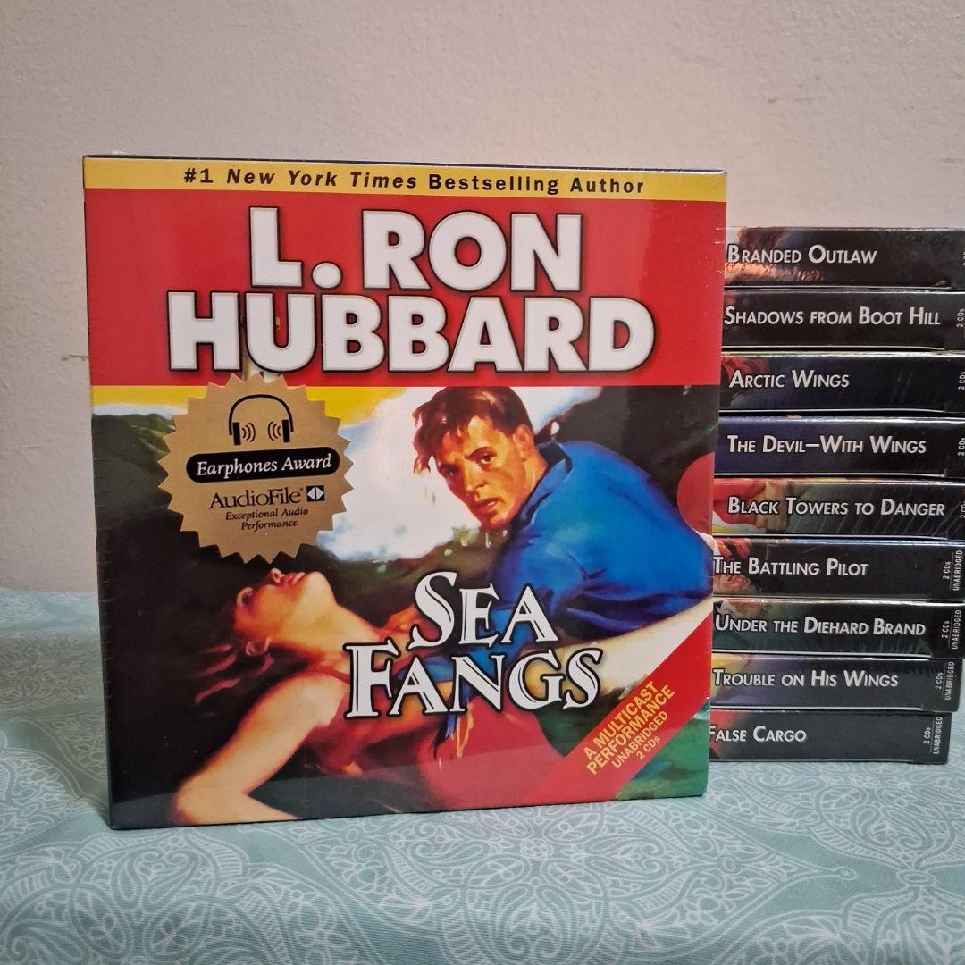 Lot of 10 L. Ron Hubbard Audiobooks