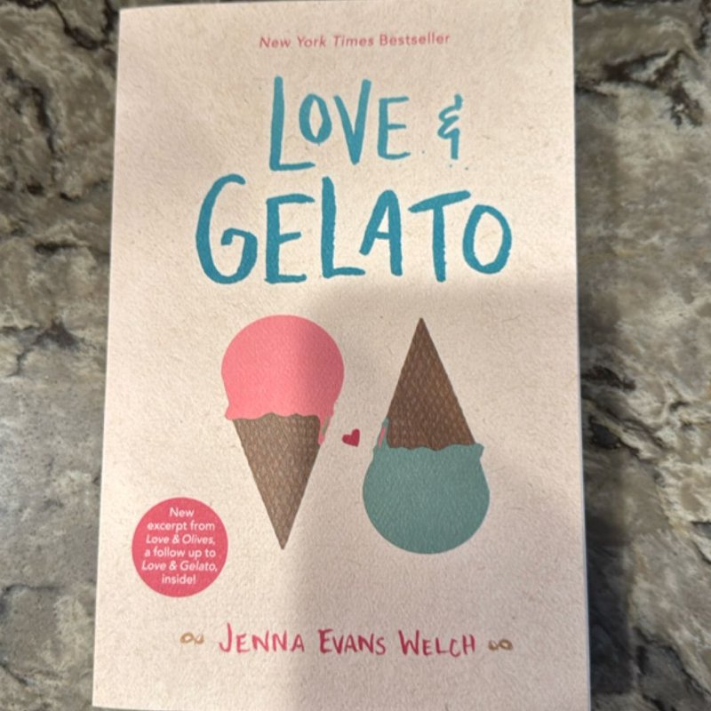 Love and Gelato by Jenna Evans Welch, Paperback Pangobooks