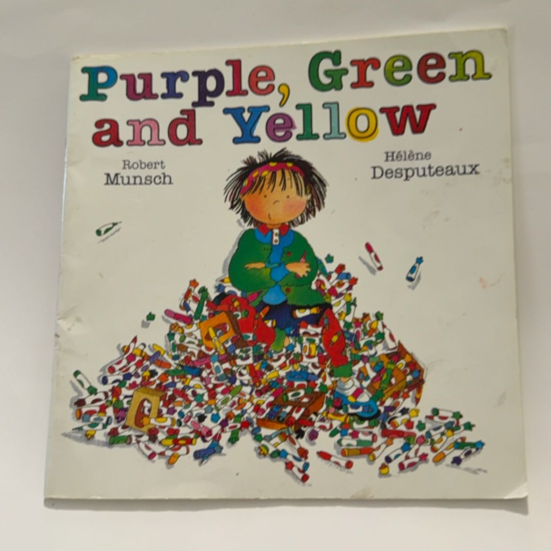Purple, Green and Yellow