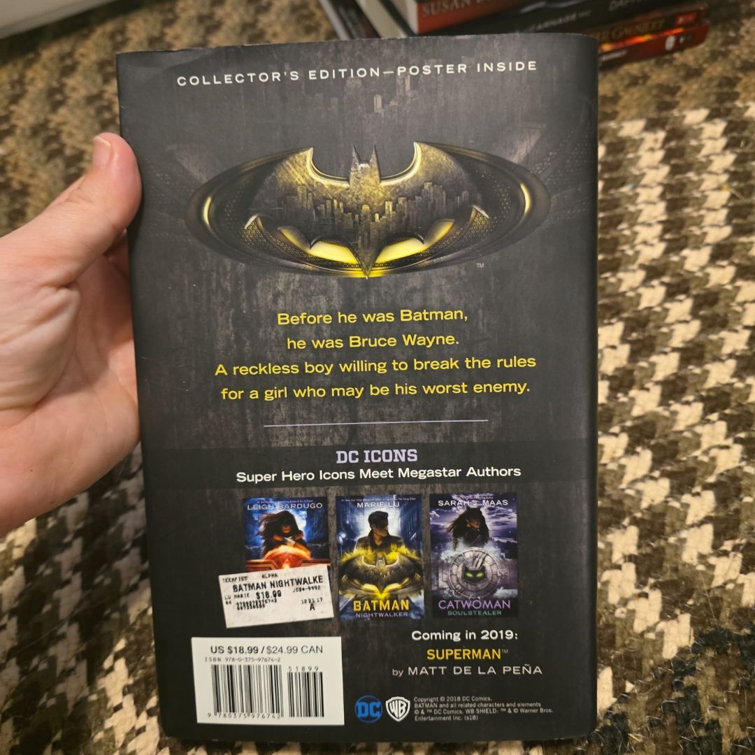 Batman Nightwalker AUTOGRAPHED by Marie Lu (SIGNED EDITION) Available Janury 2, 2018
