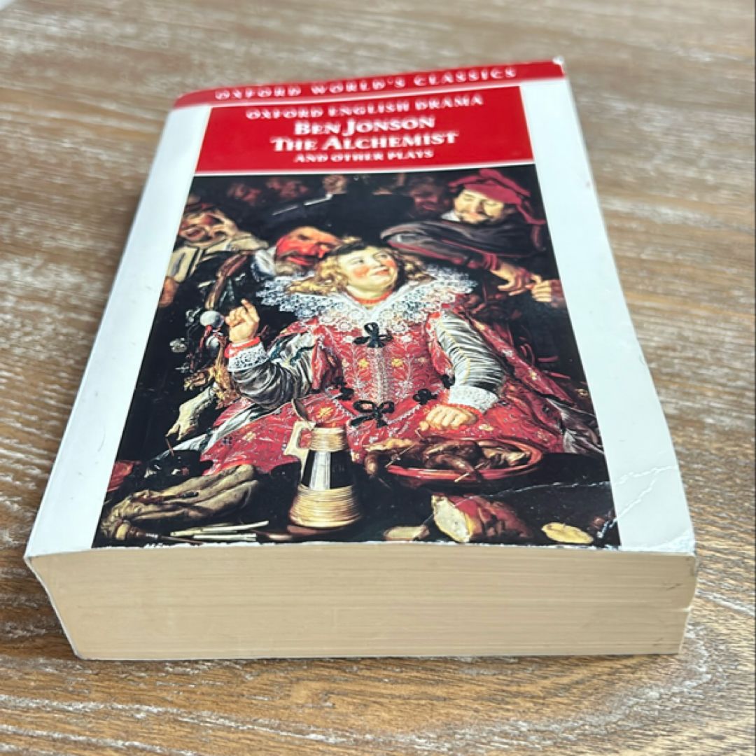 The Alchemist and Other Plays
