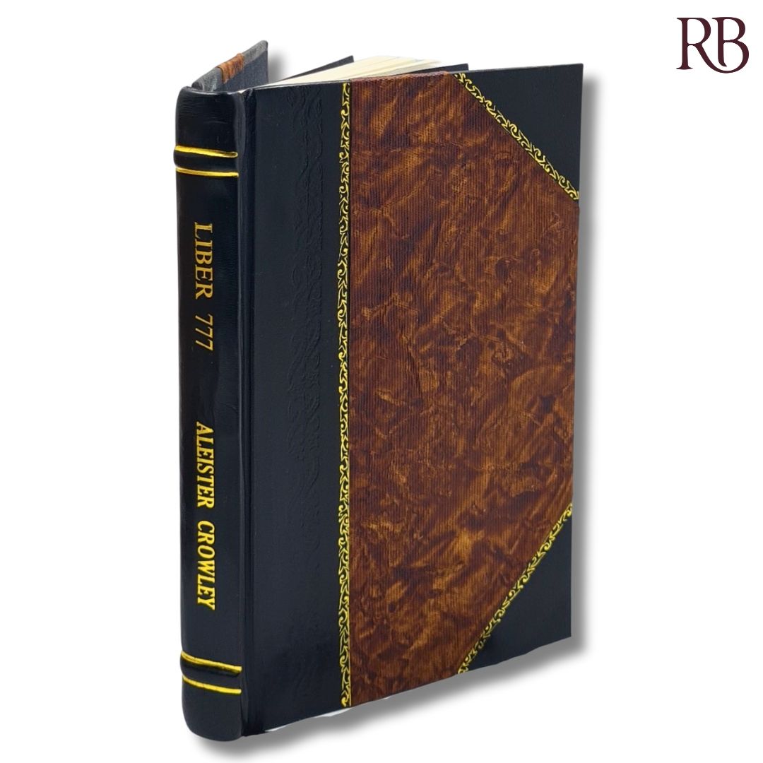 Liber 777 by Aleister Crowley Leather-Bound