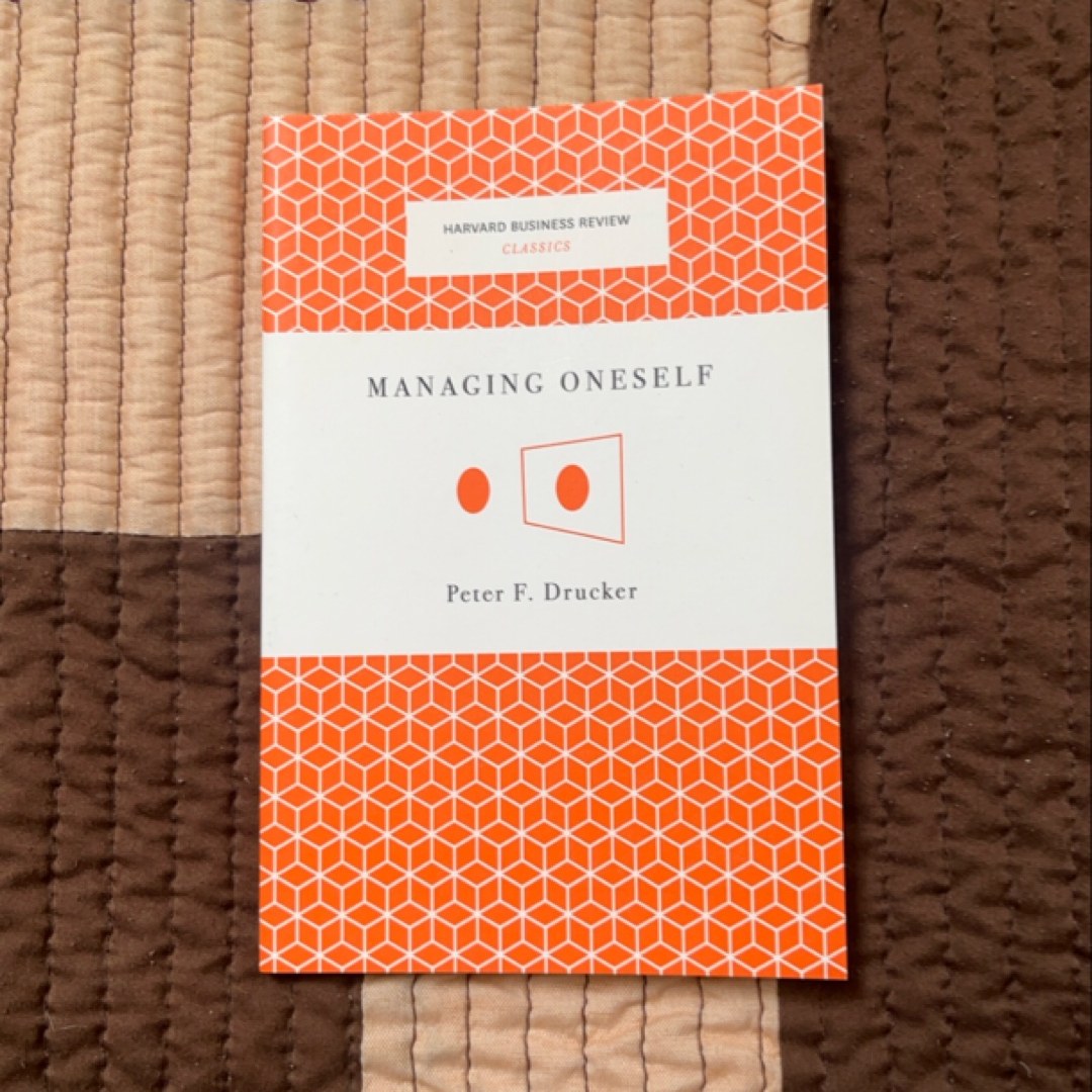 Managing Oneself