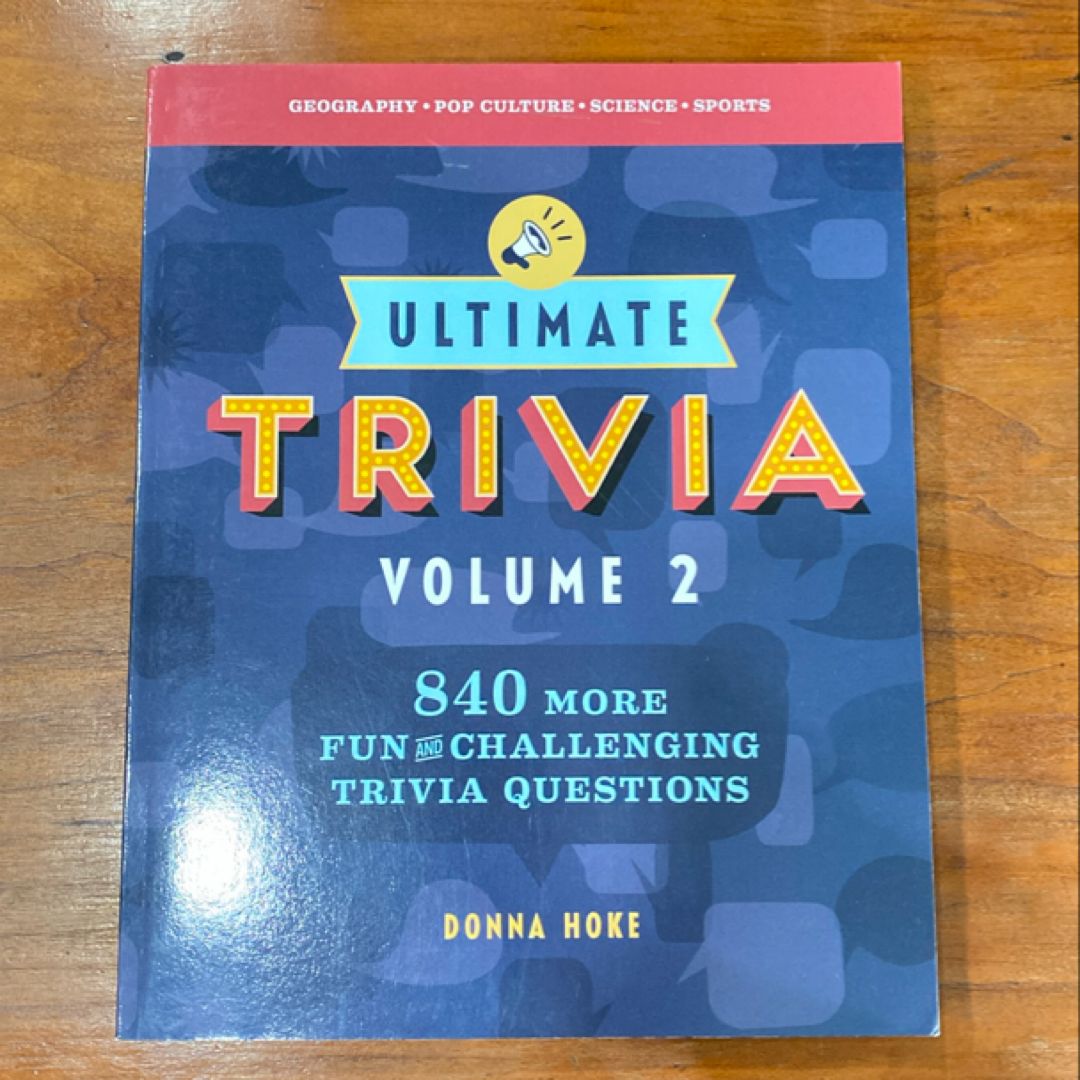 Ultimate Trivia, Volume 2