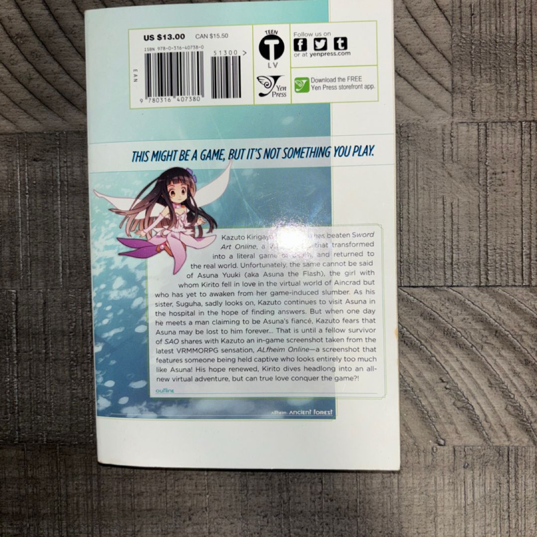 Sword Art Online: Fairy Dance, Vol. 1 (manga)