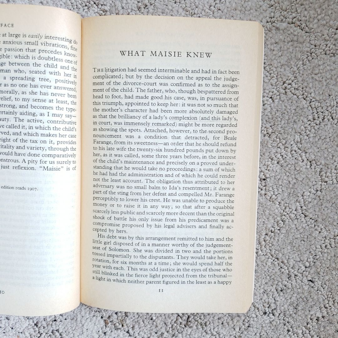 What Maisie Knew (The World's Classics Edition, 1982)