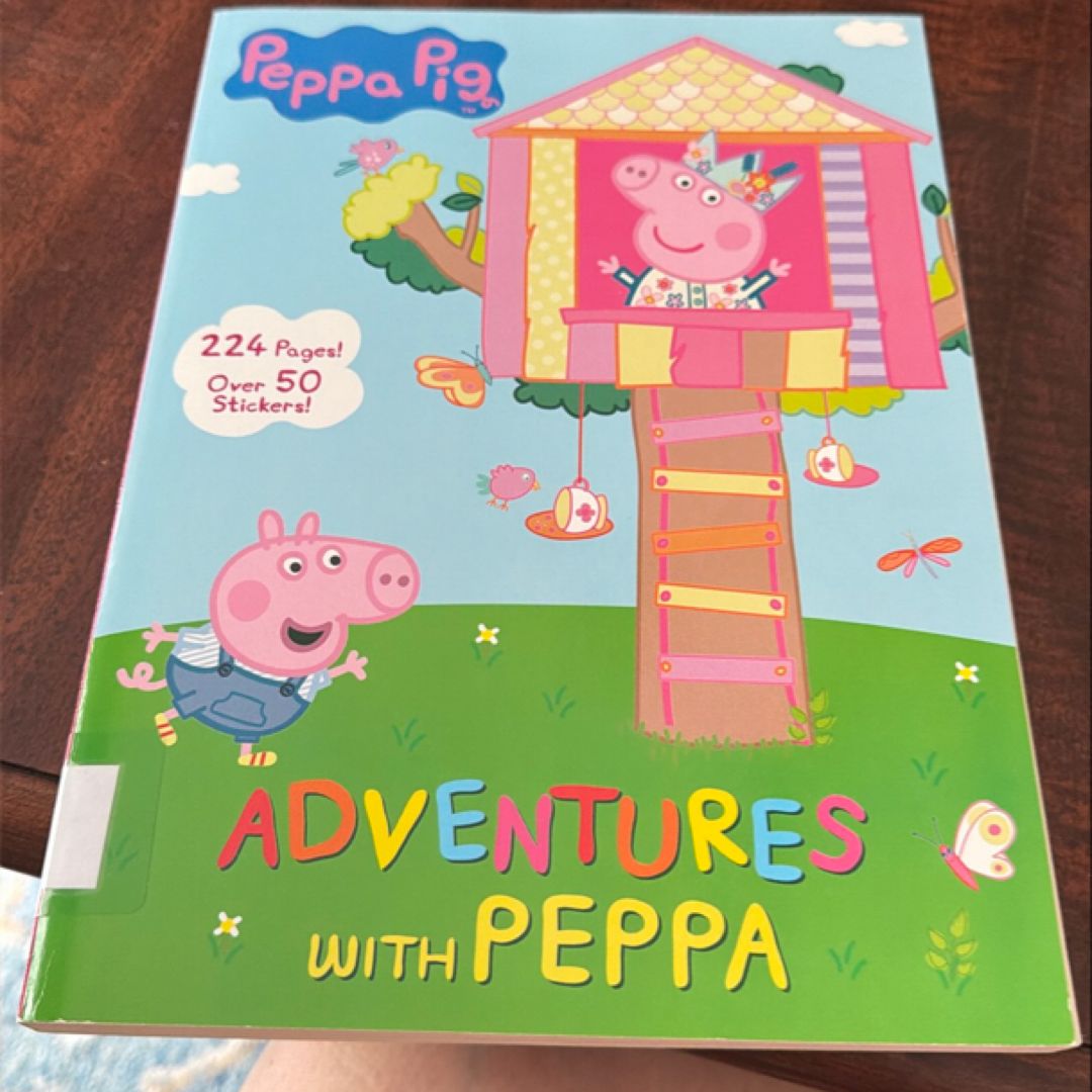 Adventures with Peppa (Peppa Pig) (Coloring & Sticker book)