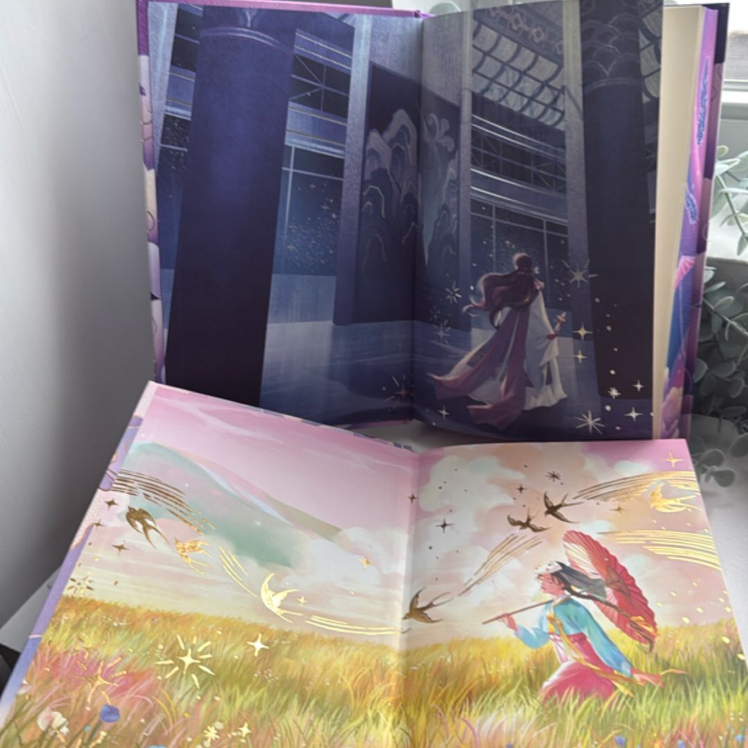 The Floating World and The Demon and the Light (SIGNED) *Fairyloot Special Edition*