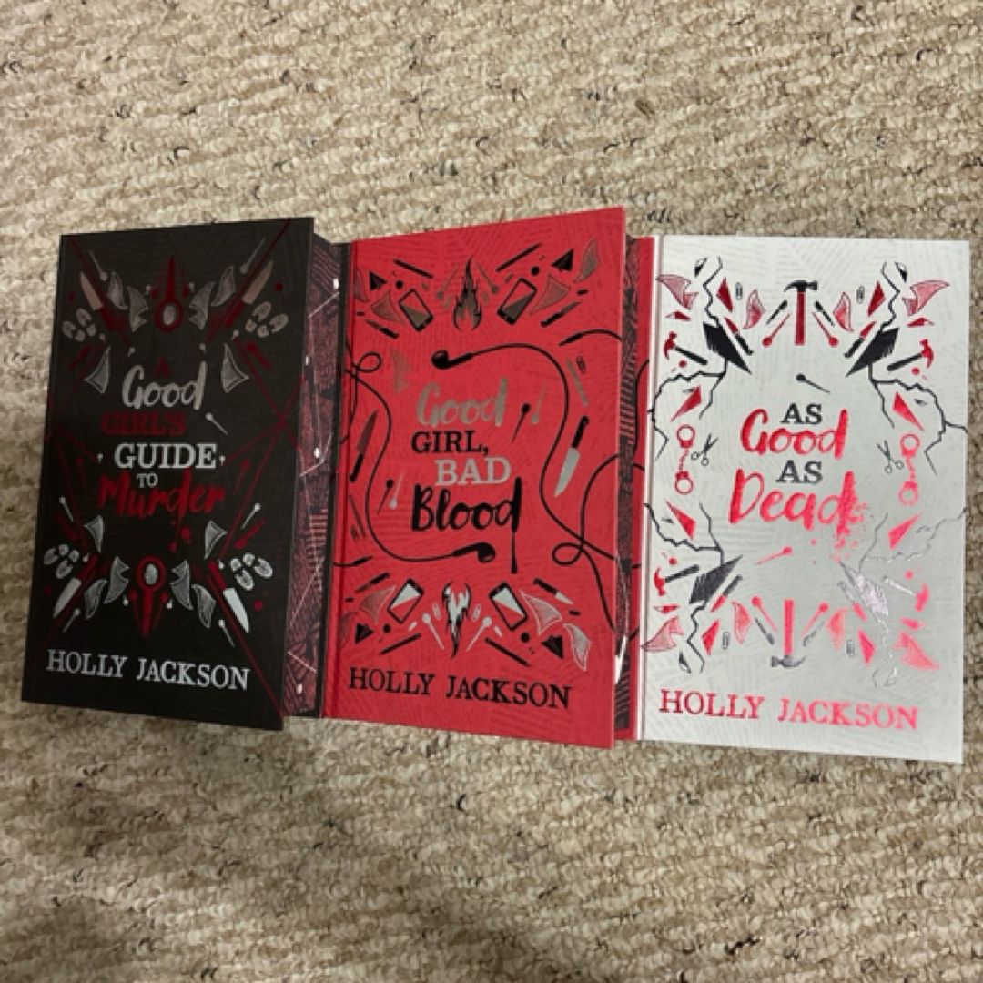 Waterstones Good Girls Guide to Murder collectors trilogy