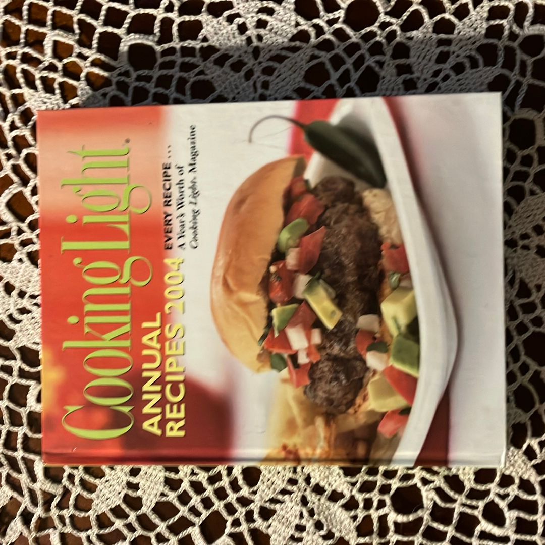 Cooking Light Annual Recipes 2004