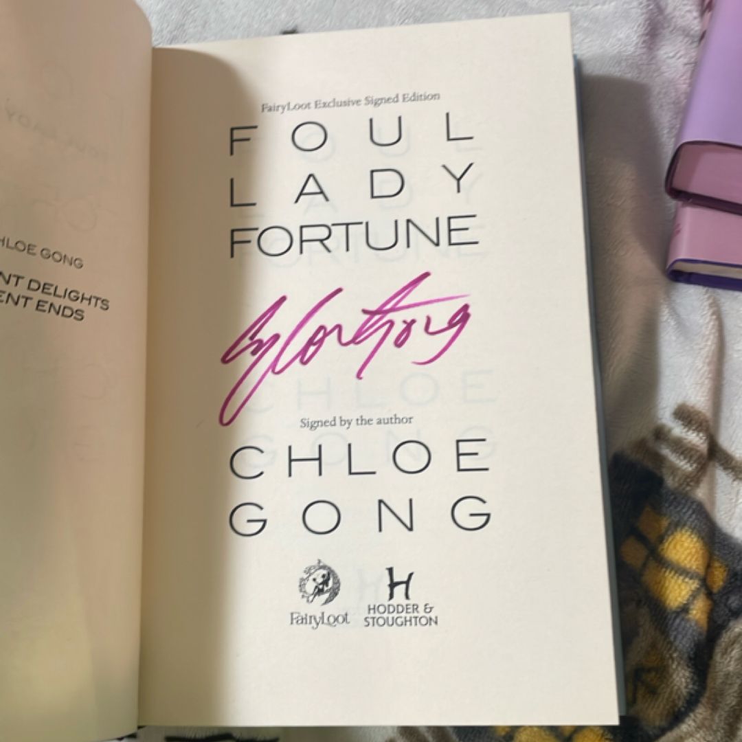 Fairyloot Foul Lady Fortune, Foul Heart Huntsman and Last Call