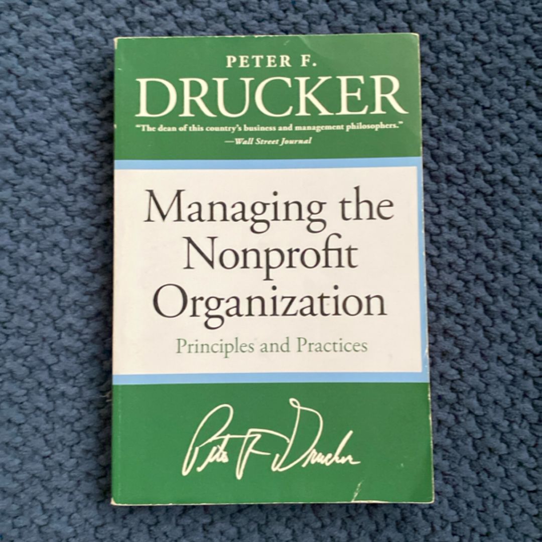 Managing the Non-Profit Organization