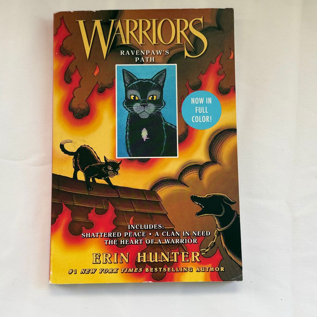 Warriors Manga: Ravenpaw's Path: 3 Full-Color Warriors Manga Books In 1