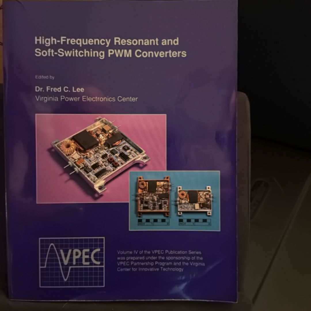 High Frequency Resonant and Soft-Switching PWM Converters