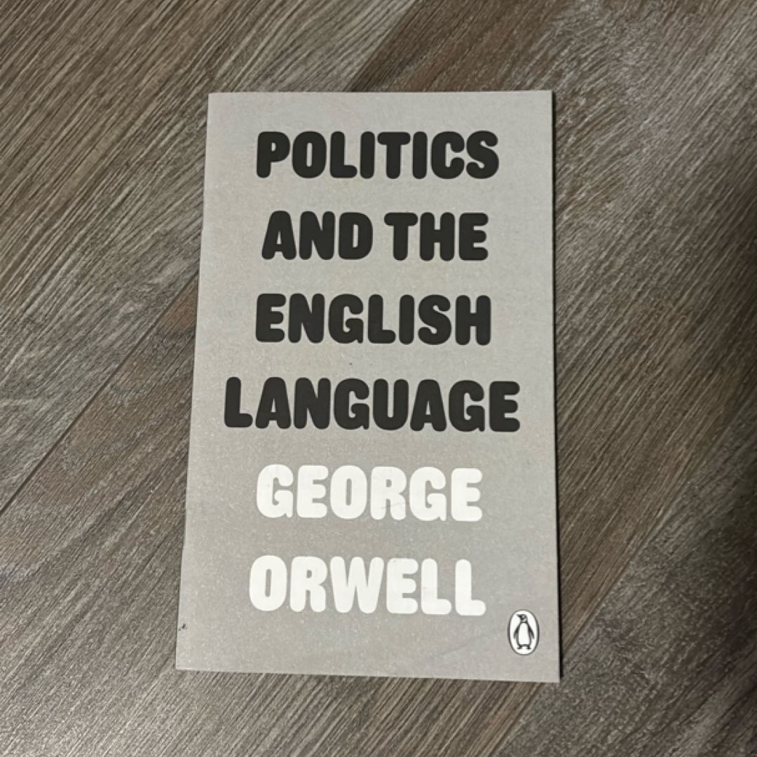 Politics and the English Language