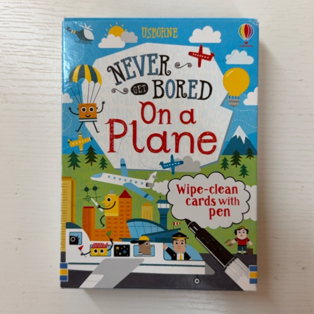 Never Get Bored on a Plane