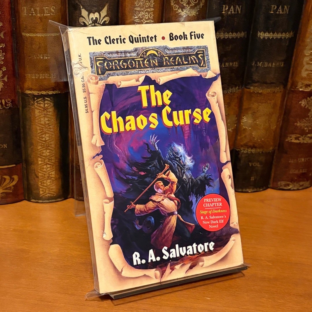 Forgotten Realms: The Chaos Curse, Cleric Quintet 5, First Edition First Printing