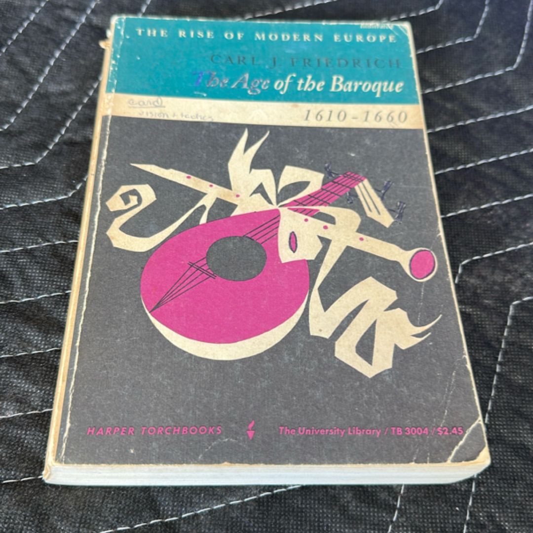 The age of the baroque 1610 to 1660