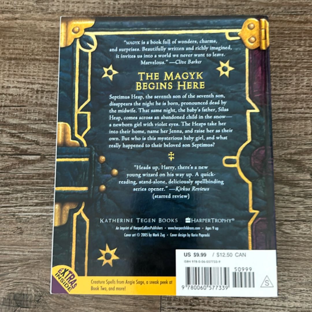 Septimus Heap, Book One: Magyk