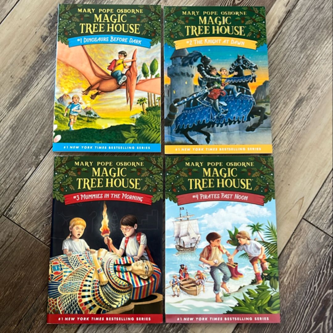 Magic Tree House Books 1-4 Boxed Set