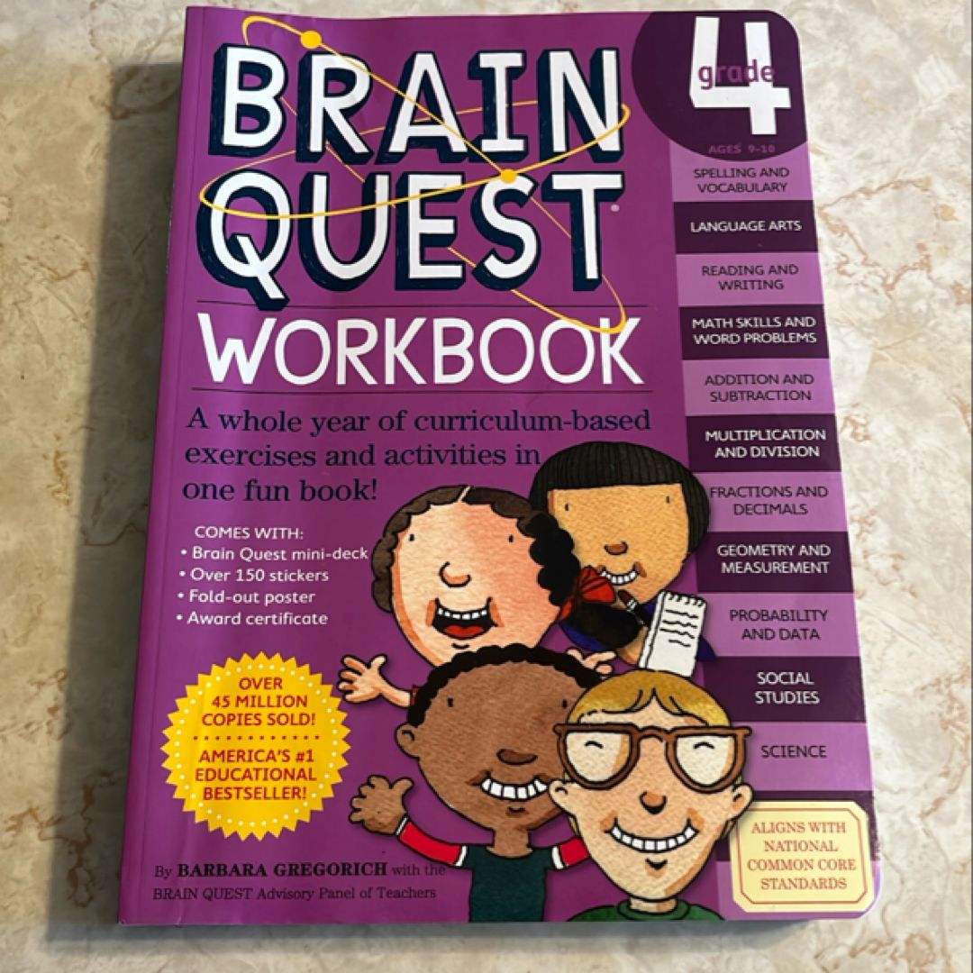 Brain Quest Workbook: 4th Grade