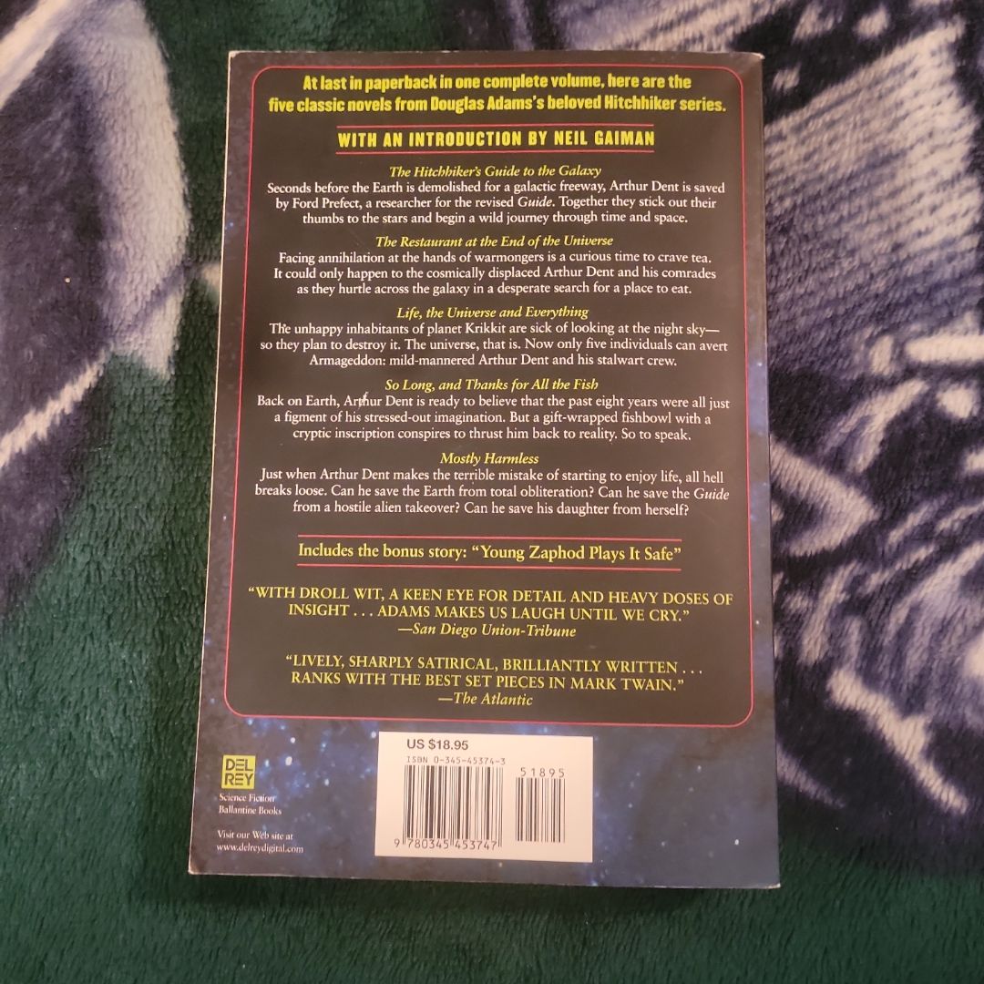 The Ultimate Hitchhiker's Guide to the Galaxy