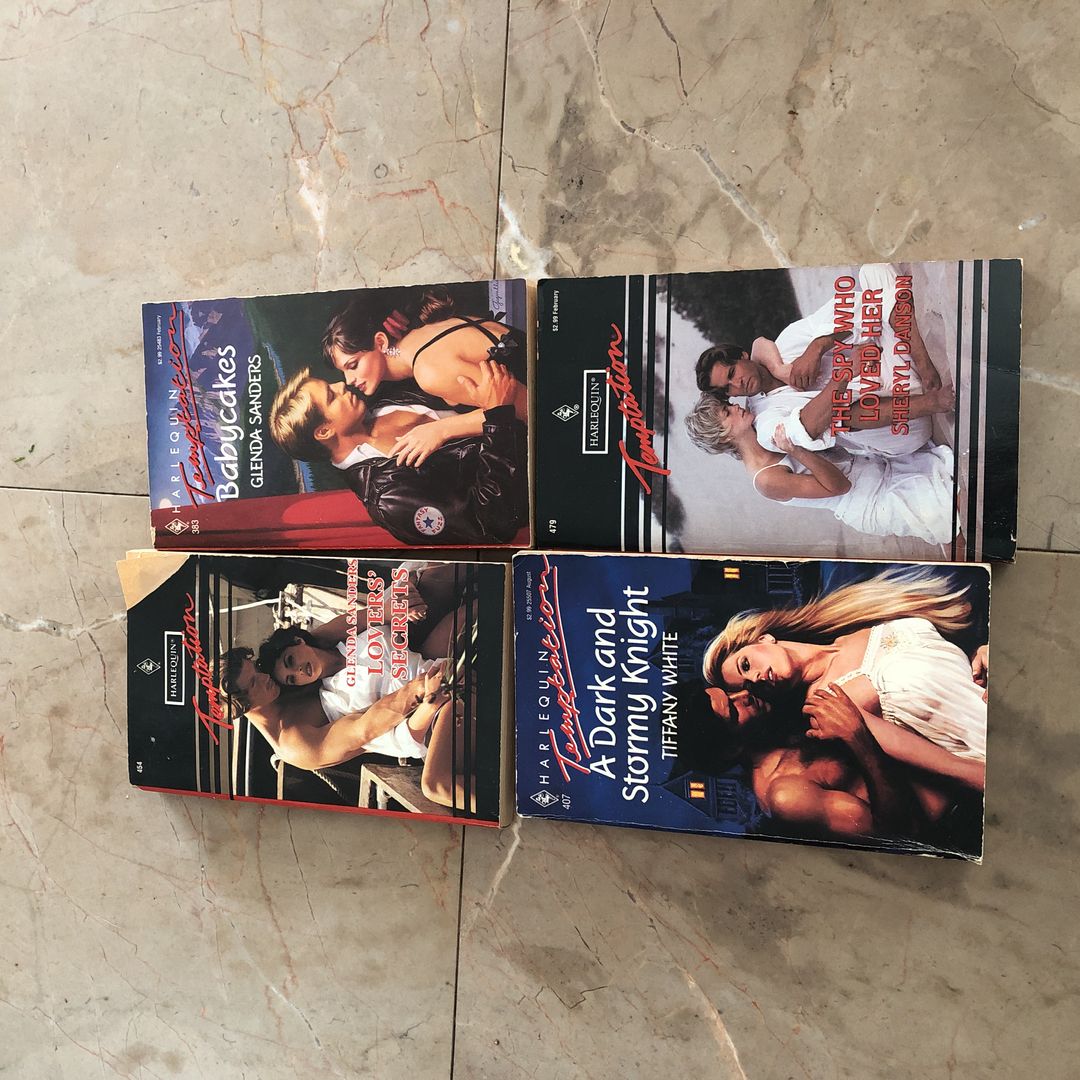 4 Harlequin Romance Novels 