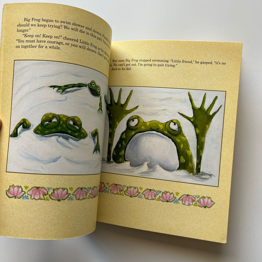 Two Frogs in Trouble