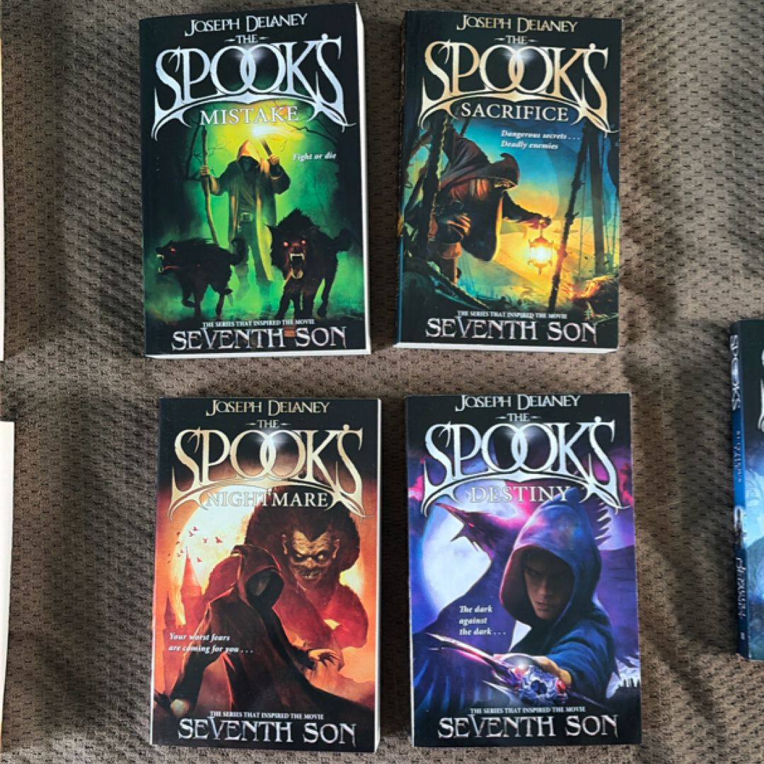 The Spook's The Wardstone Chronicles Collection Set By Joseph Delaney ...