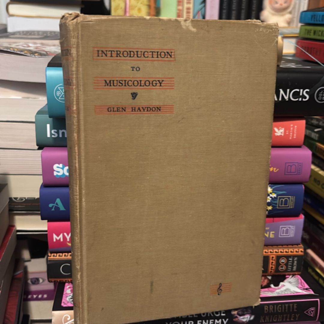 Introduction to Musicology 3rd printing 