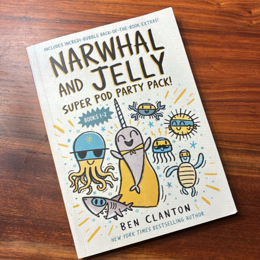 Narwhal and Jelly: Super Pod Party Pack! (Paperback Bind-Up Books 1 And 2)