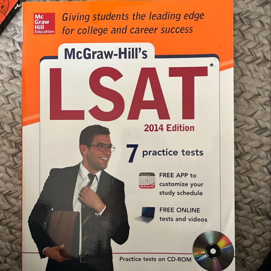 McGraw-Hill's LSAT with CD-ROM, 2014 Edition