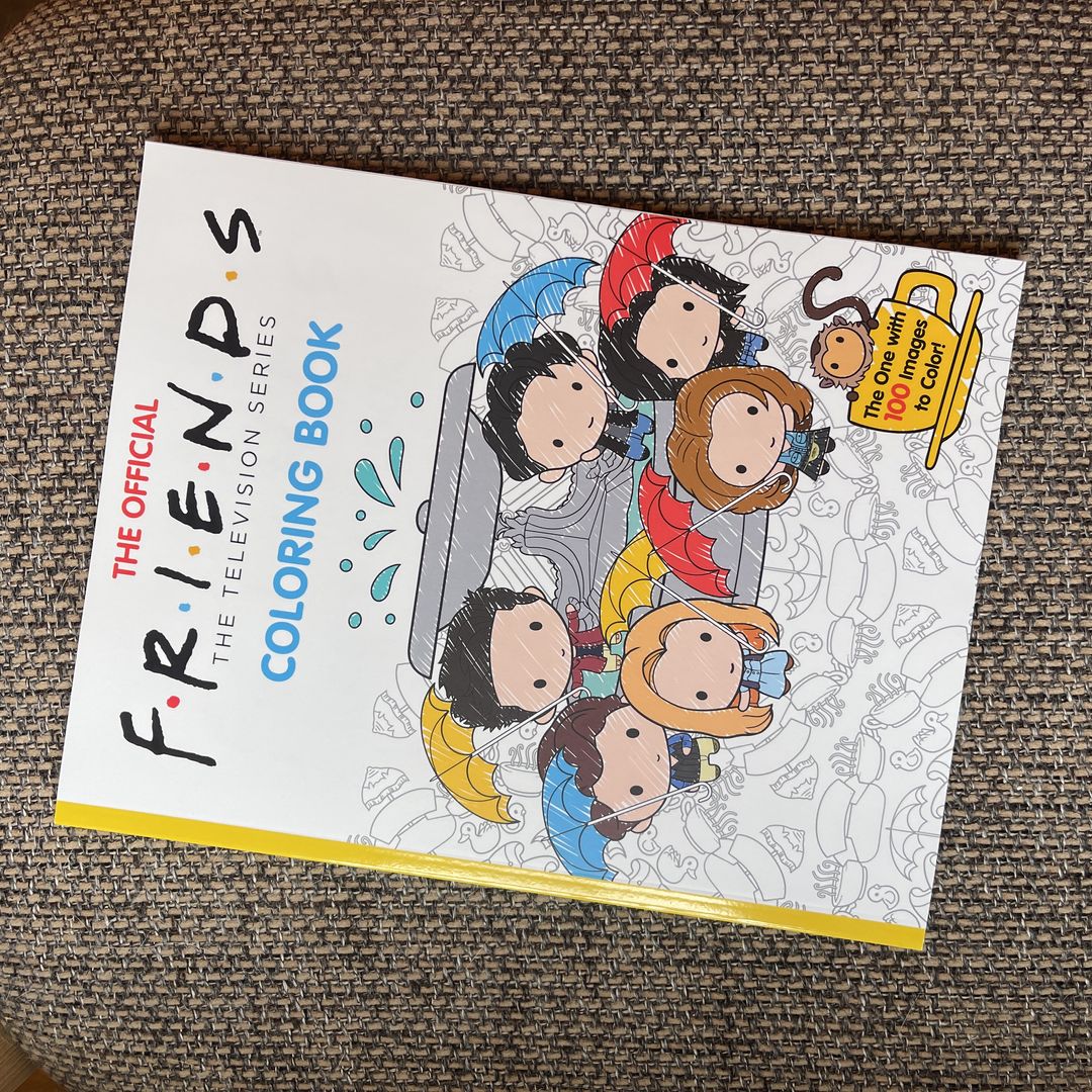 Official Friends Coloring Book (Media Tie-In)