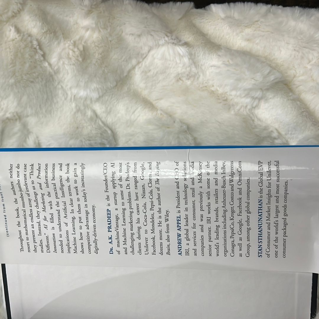 AI for Marketing and Product Innovation