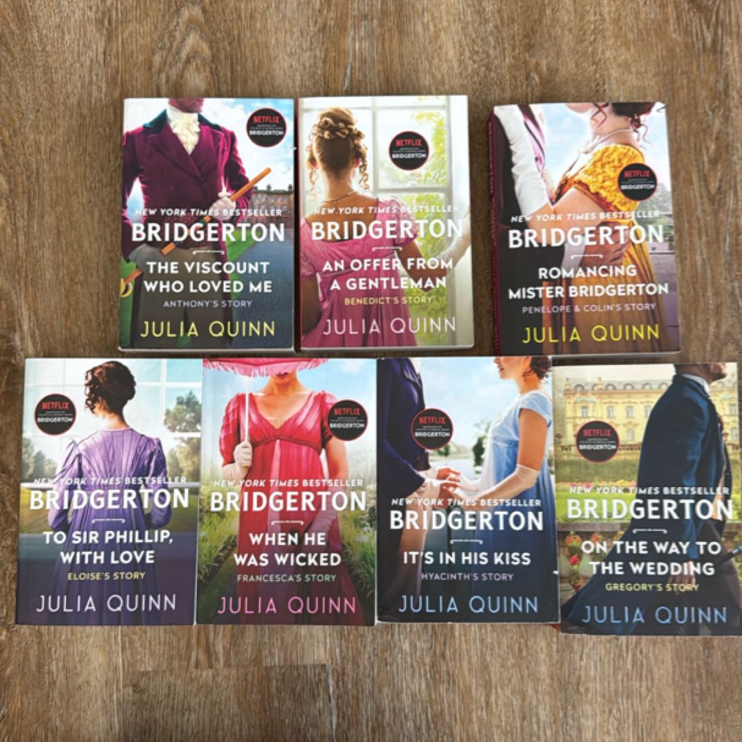 Bridgerton books 2-8