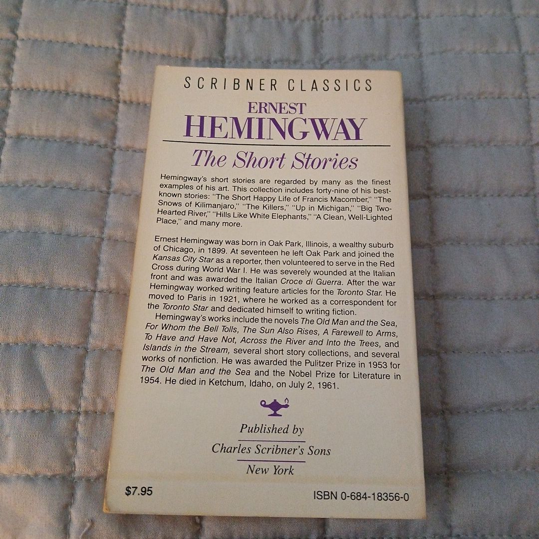 The Short Stories of Ernest Hemingway