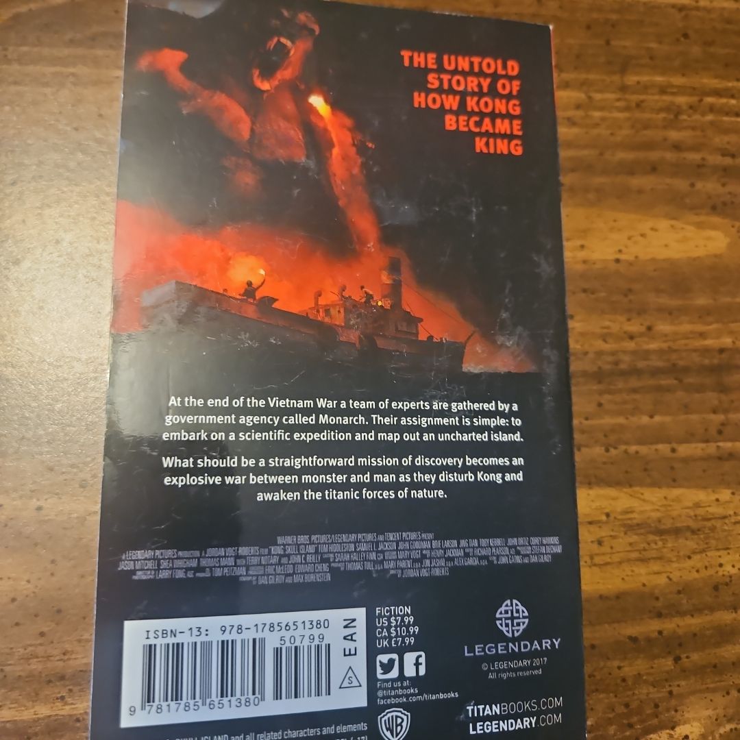Kong: Skull Island - the Official Movie Novelization