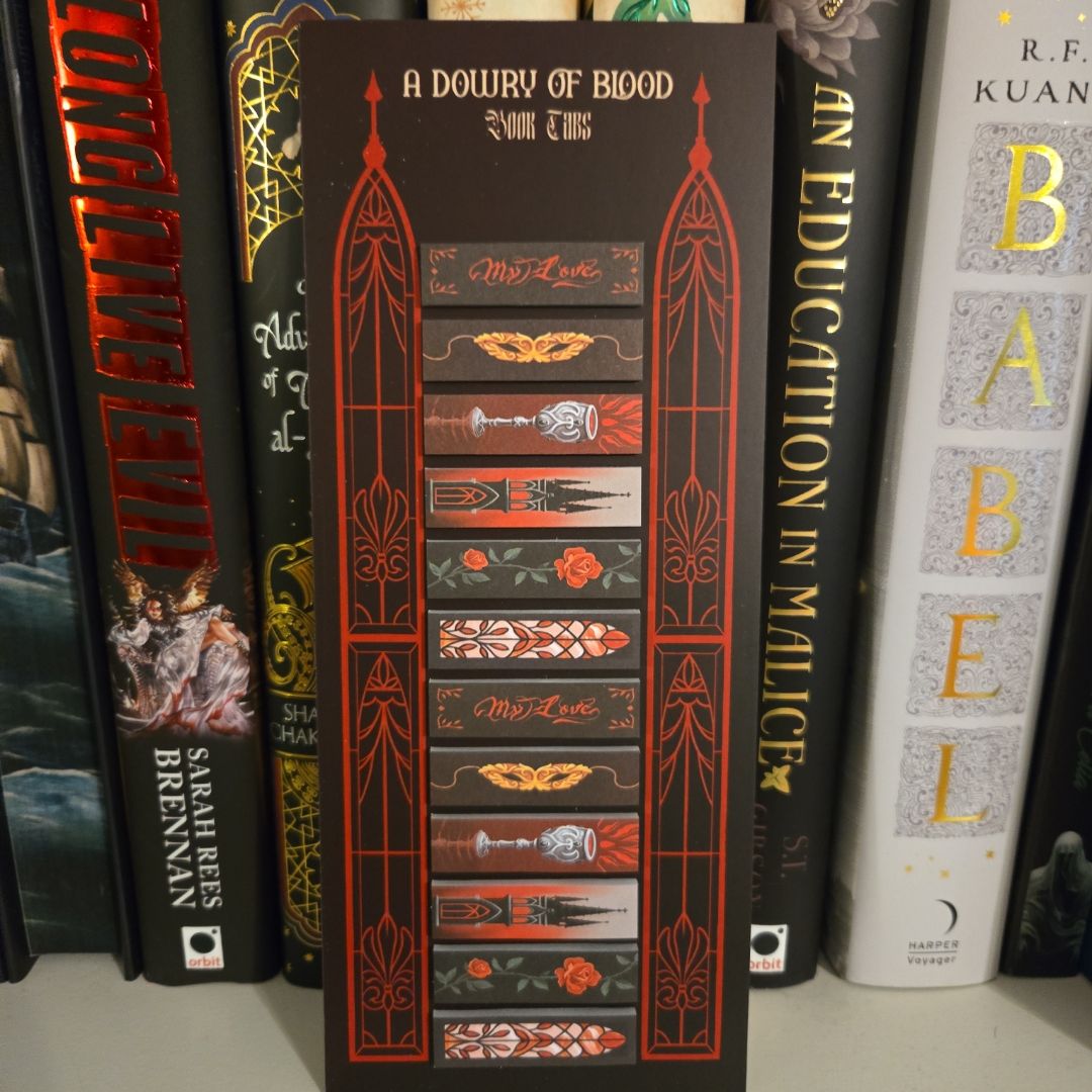 A Dowry of Blood Book Tabs