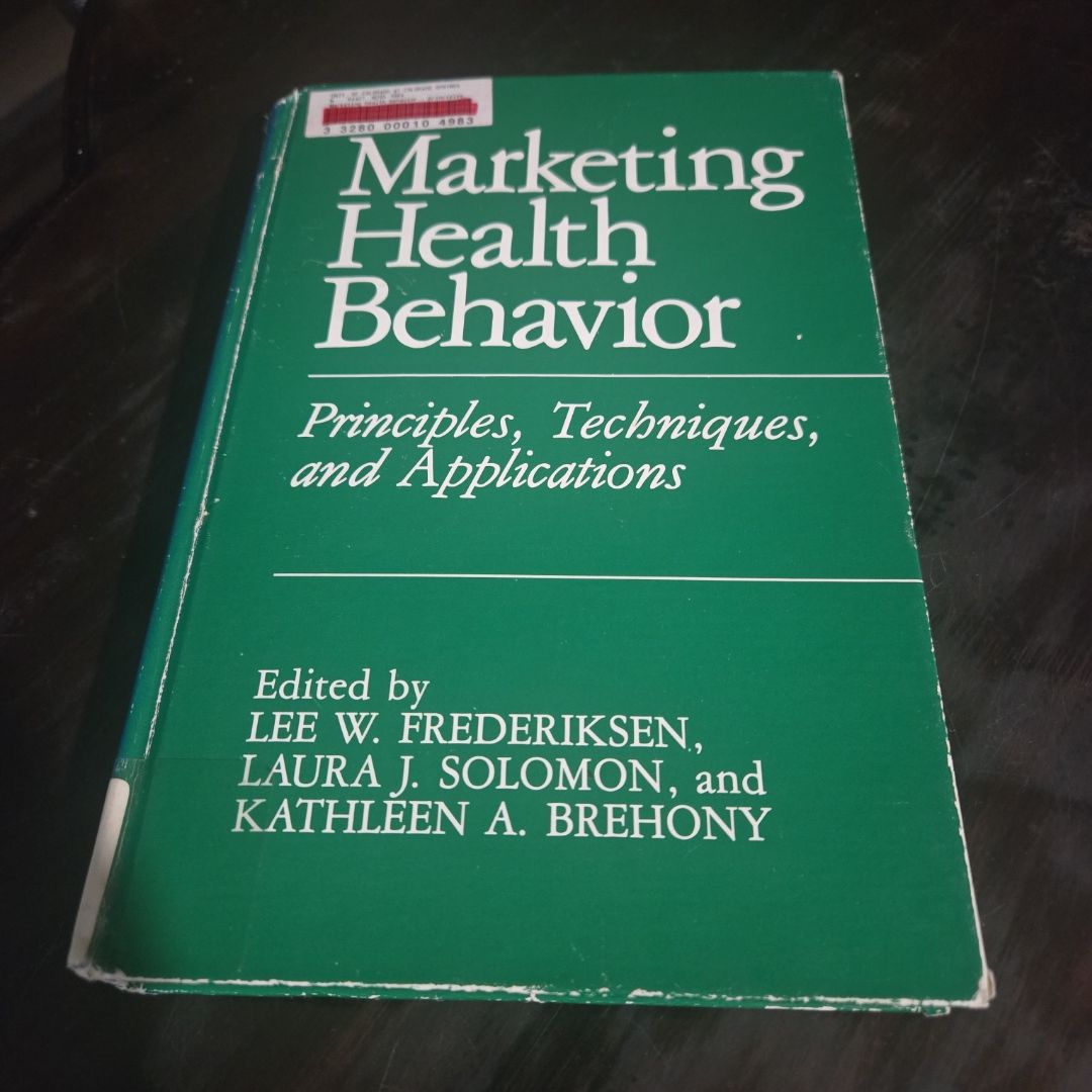 Marketing Health Behavior
